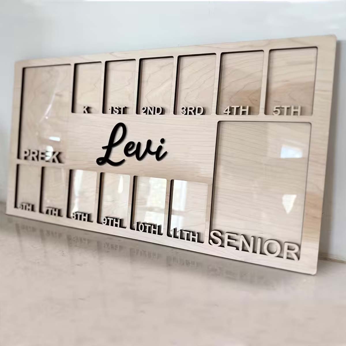 Home Decor For Birthday - Custom Photo Frame Board Wooden Plaque