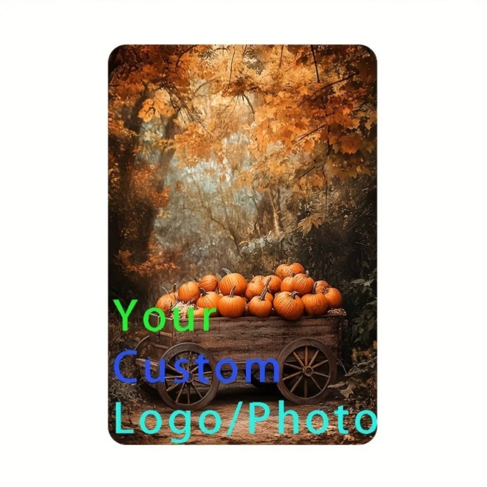 Home Decor Logo - CIFbuy Customizable 2D Flat Iron Wall