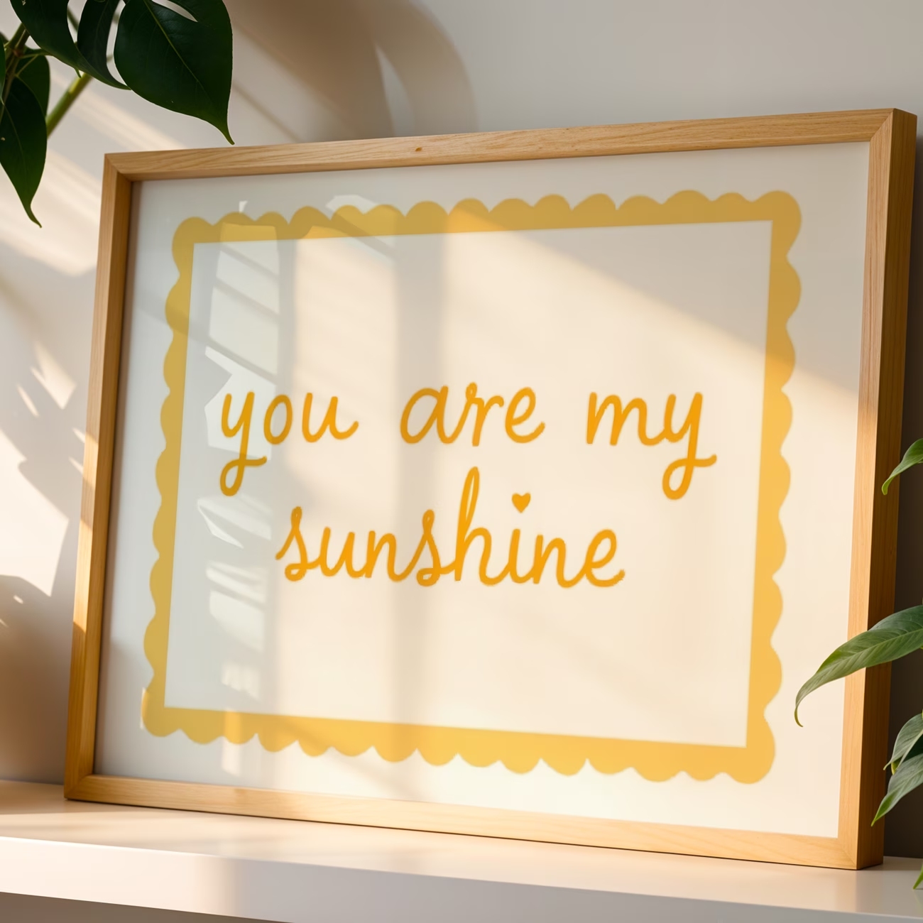 Home Decor Foto - Modern You Are My Sunshine Quote