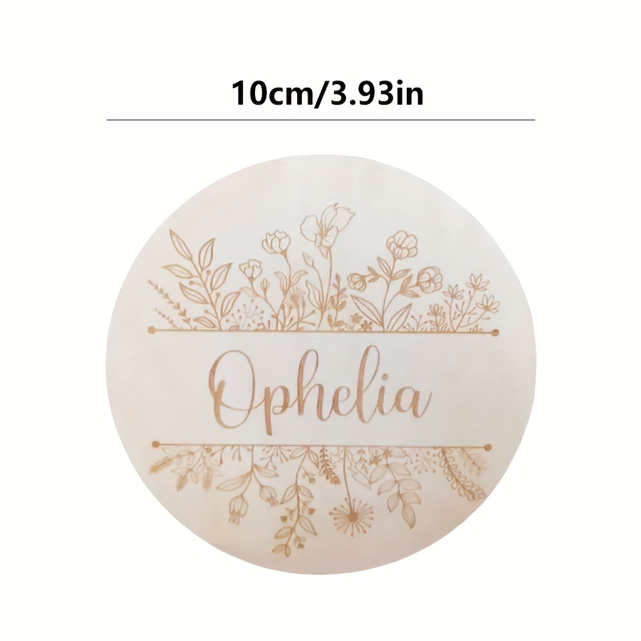 Personalized Floral Engraved N - đánh giá và giá Home Decor For Birthday