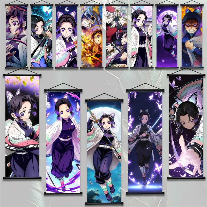 Shinobu Kocho Demon Slayer Art - đánh giá và giá Home Decor Happy