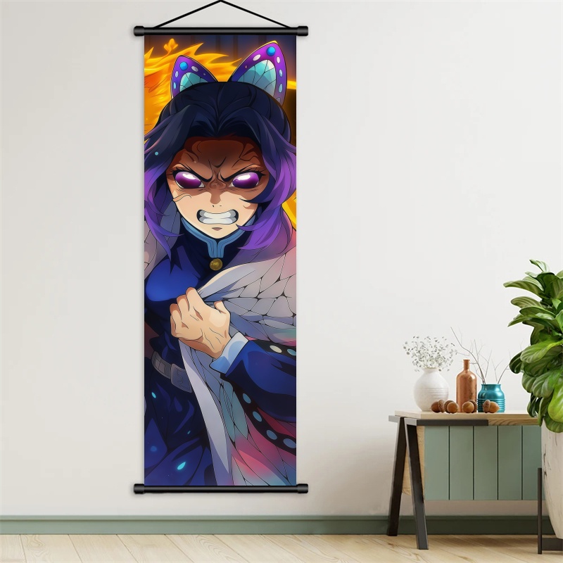 Shinobu Kocho Demon Slayer Art - đánh giá và giá Home Decor Happy