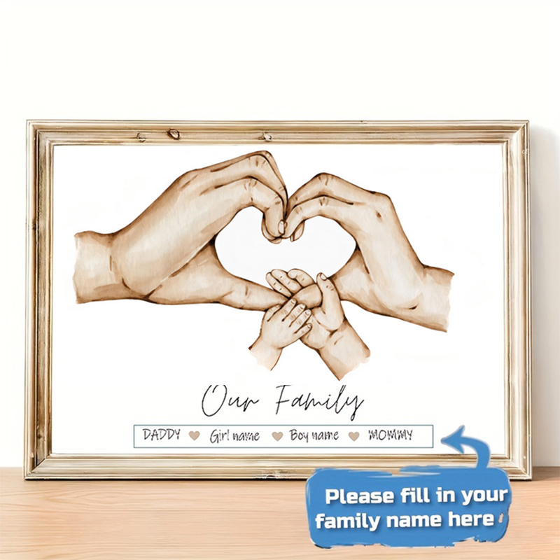 Personalized Custom Family Han - đánh giá và giá Home Decor Theme