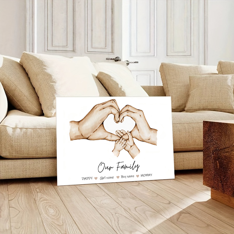 Personalized Custom Family Han - đánh giá và giá Home Decor Theme