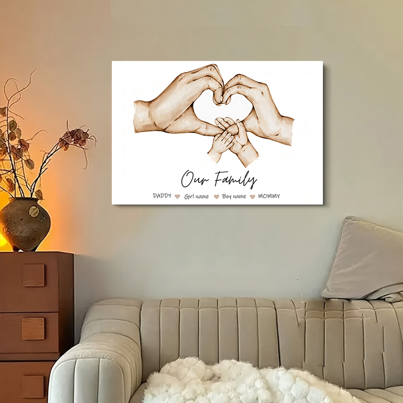 Personalized Custom Family Han - đánh giá và giá Home Decor Theme
