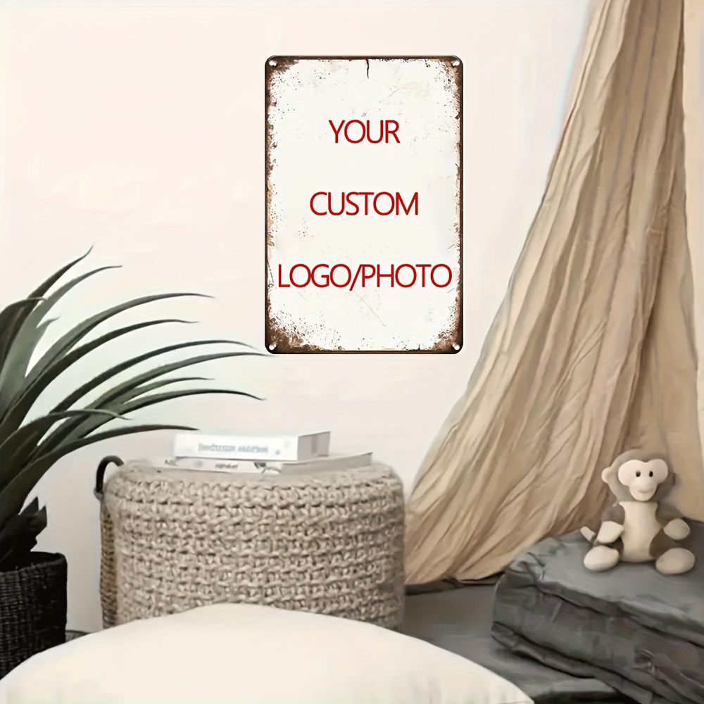 Custom Aluminum Tin Sign 20x30 - đánh giá và giá Home Decor Logo