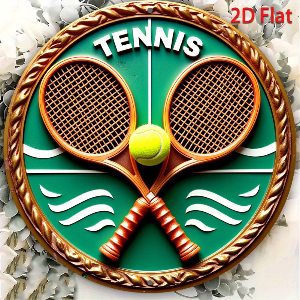 1 Piece of Retro Tennis Match  - đánh giá và giá Home Decor Logo