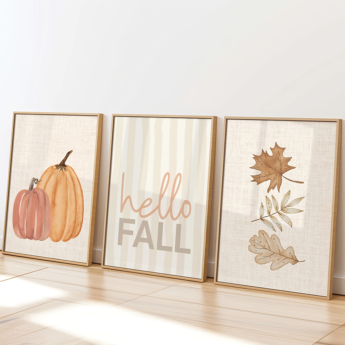 1/3pcs Hello Autumn Logo Canva - đánh giá và giá Home Decor Logo