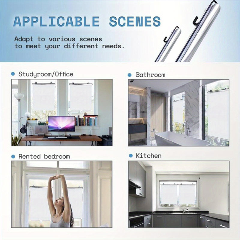 Roller Window Blinds Shades Cu - đánh giá và giá Home Decor Window Blinds