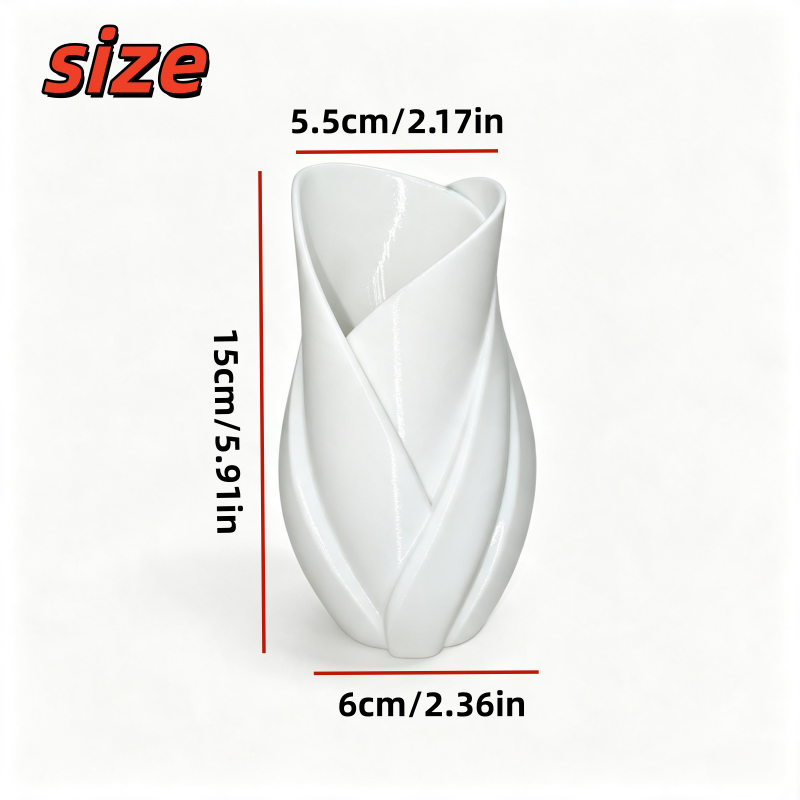 Petal-Shaped Matte White Small - đánh giá và giá Home Decor Locations