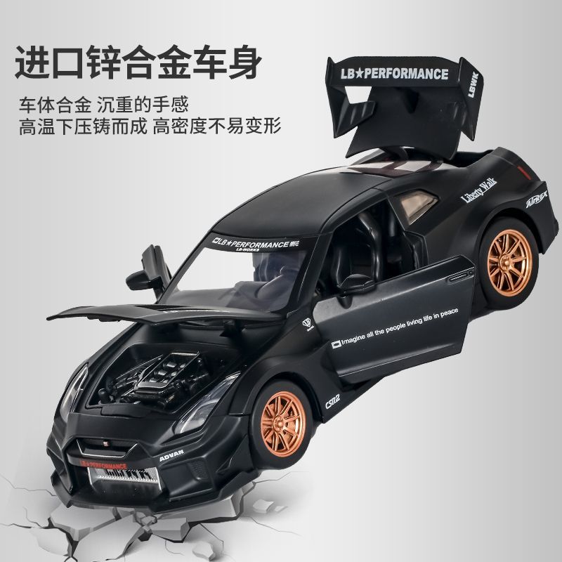1:24 Scale Nissan GT-R R35 CSR - đánh giá và giá Home Decor Happy