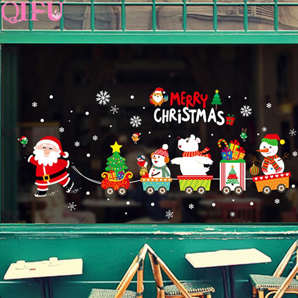 QIFU 2021 Merry Christmas Deca - đánh giá và giá Home Decor Window Blinds