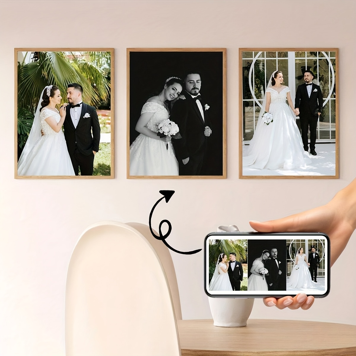 3pcs/set Custom Square Canvas  - đánh giá và giá Home Decor Theme