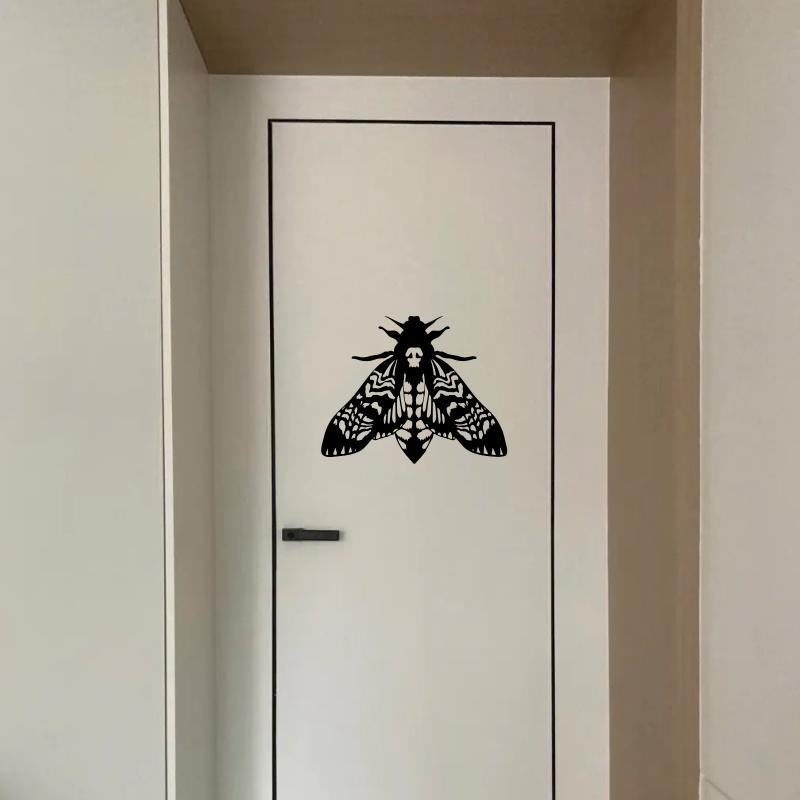 Gothic Death Head Moth Art Wal - đánh giá và giá Home Decor Window Blinds
