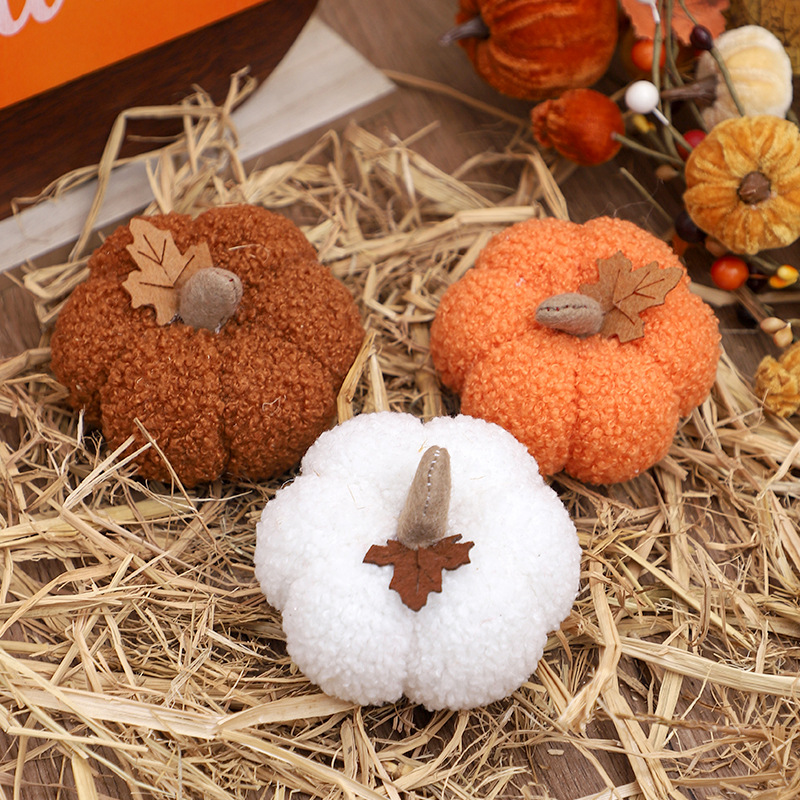 Fluffy Pumpkin Plush Halloween - đánh giá và giá Home Decor For Birthday