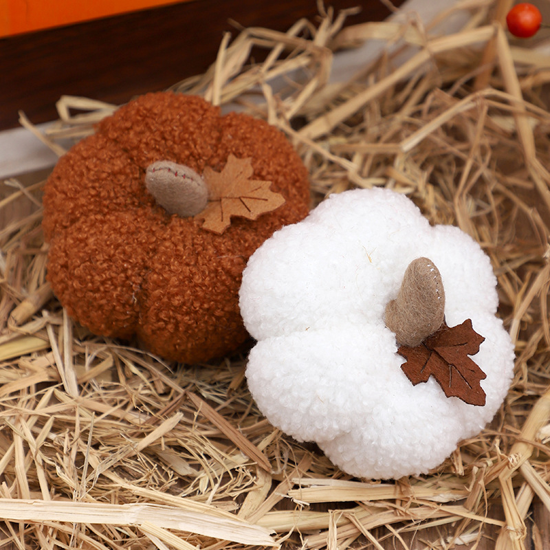 Fluffy Pumpkin Plush Halloween - đánh giá và giá Home Decor For Birthday