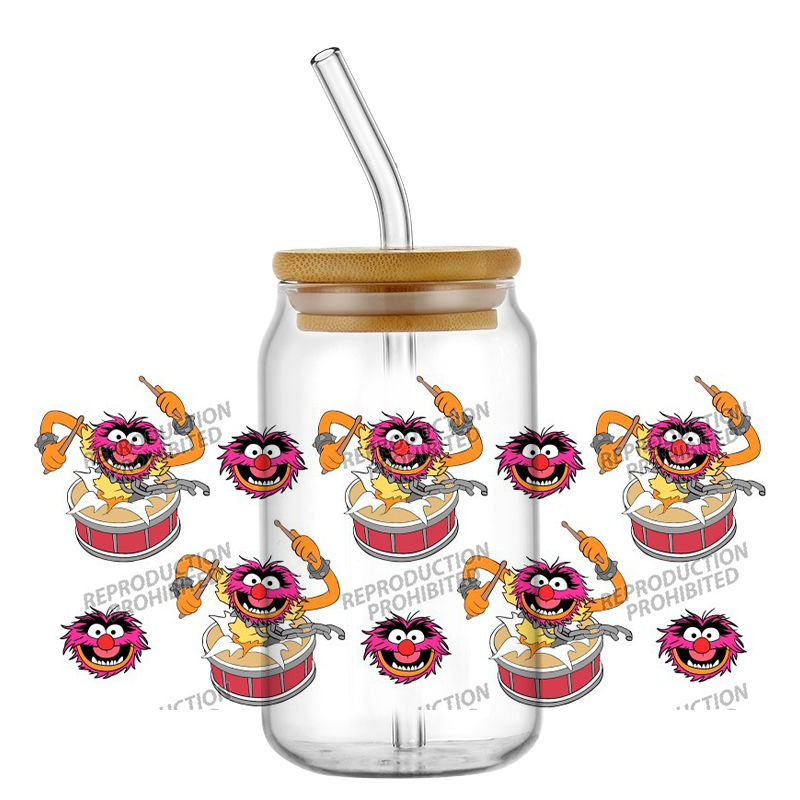 popular puppet show 16oz UV DT - đánh giá và giá Home Decor Logo