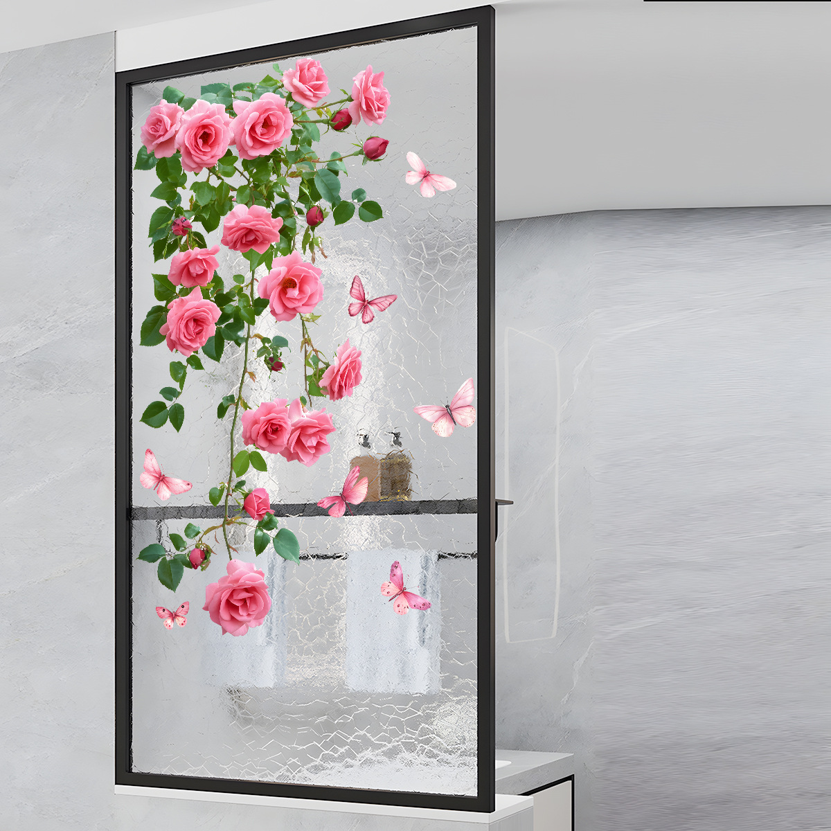 1PC Flower Vine Window Decal P - đánh giá và giá Home Decor Window Blinds