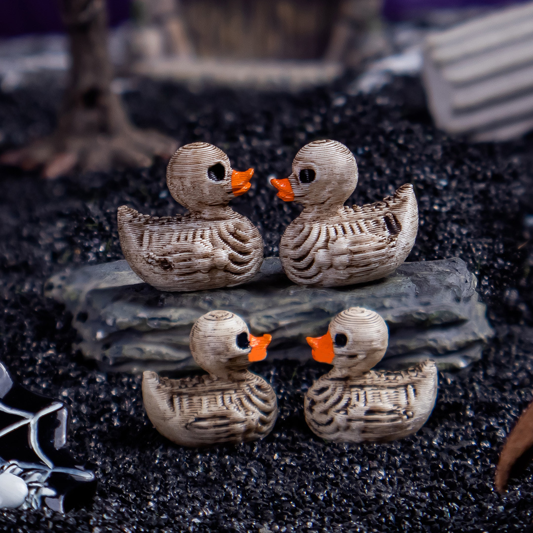 Gothic Skull Ducks Resin Ornam - đánh giá và giá Home Decor Resin