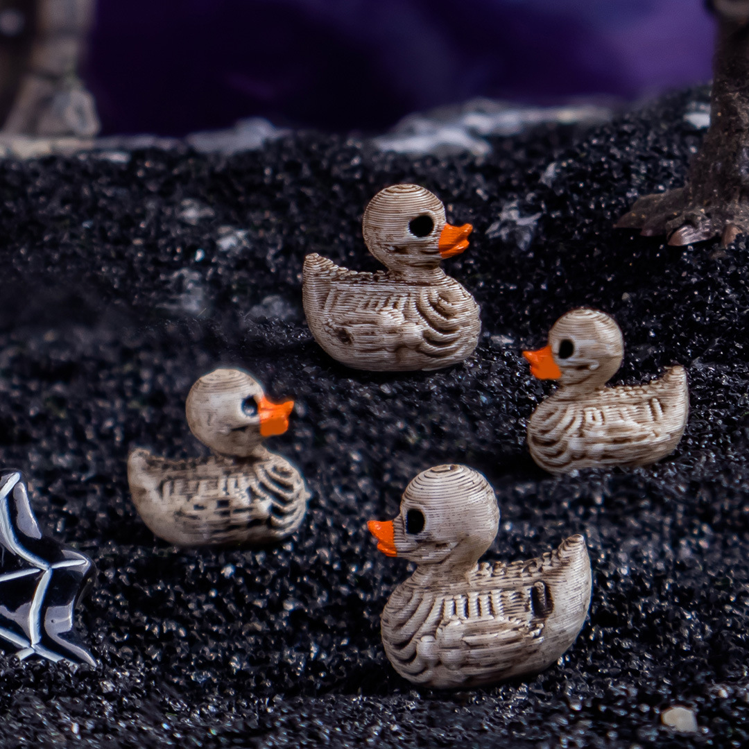 Gothic Skull Ducks Resin Ornam - đánh giá và giá Home Decor Resin