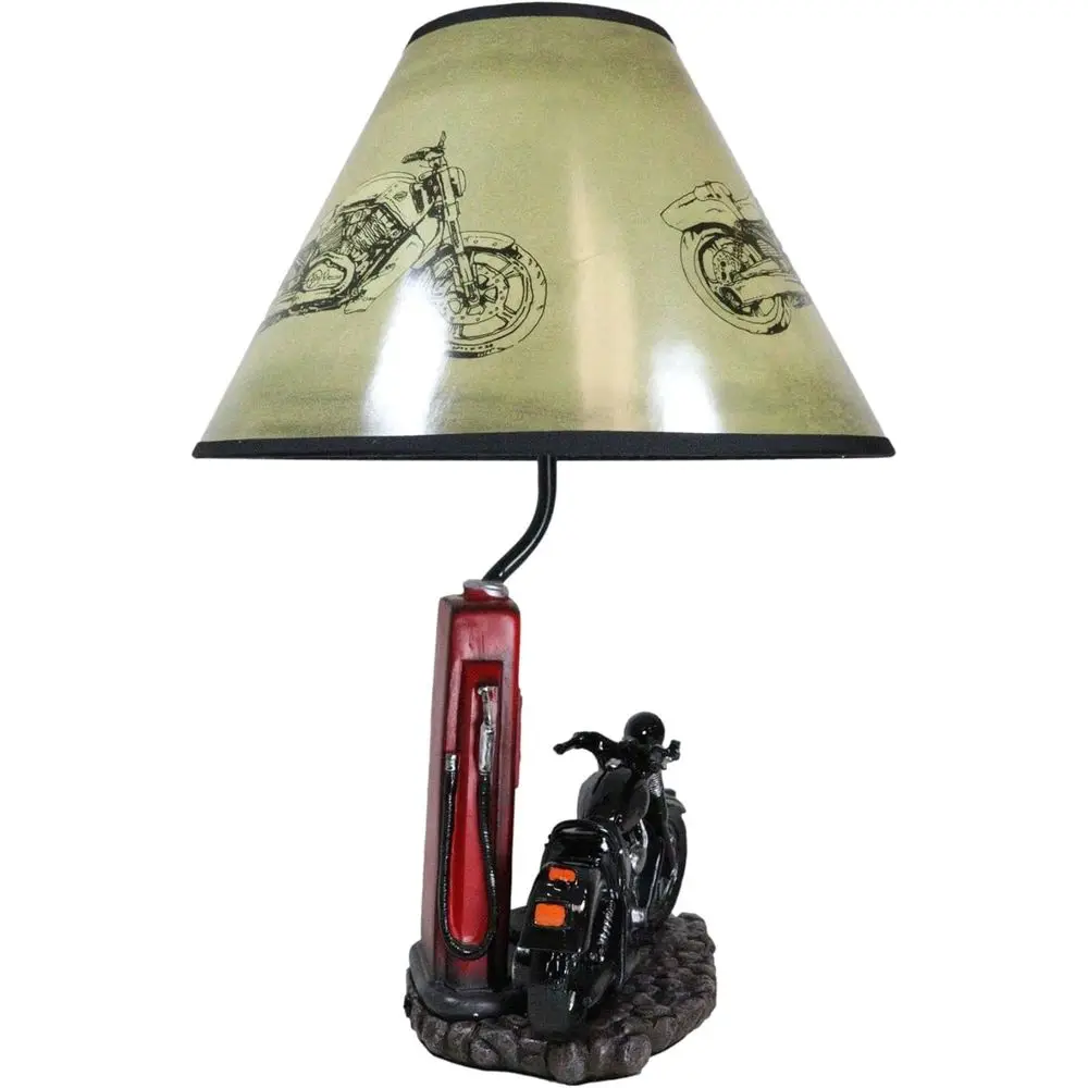Vintage Retro Black Motorcycle - đánh giá và giá Home Decor Theme