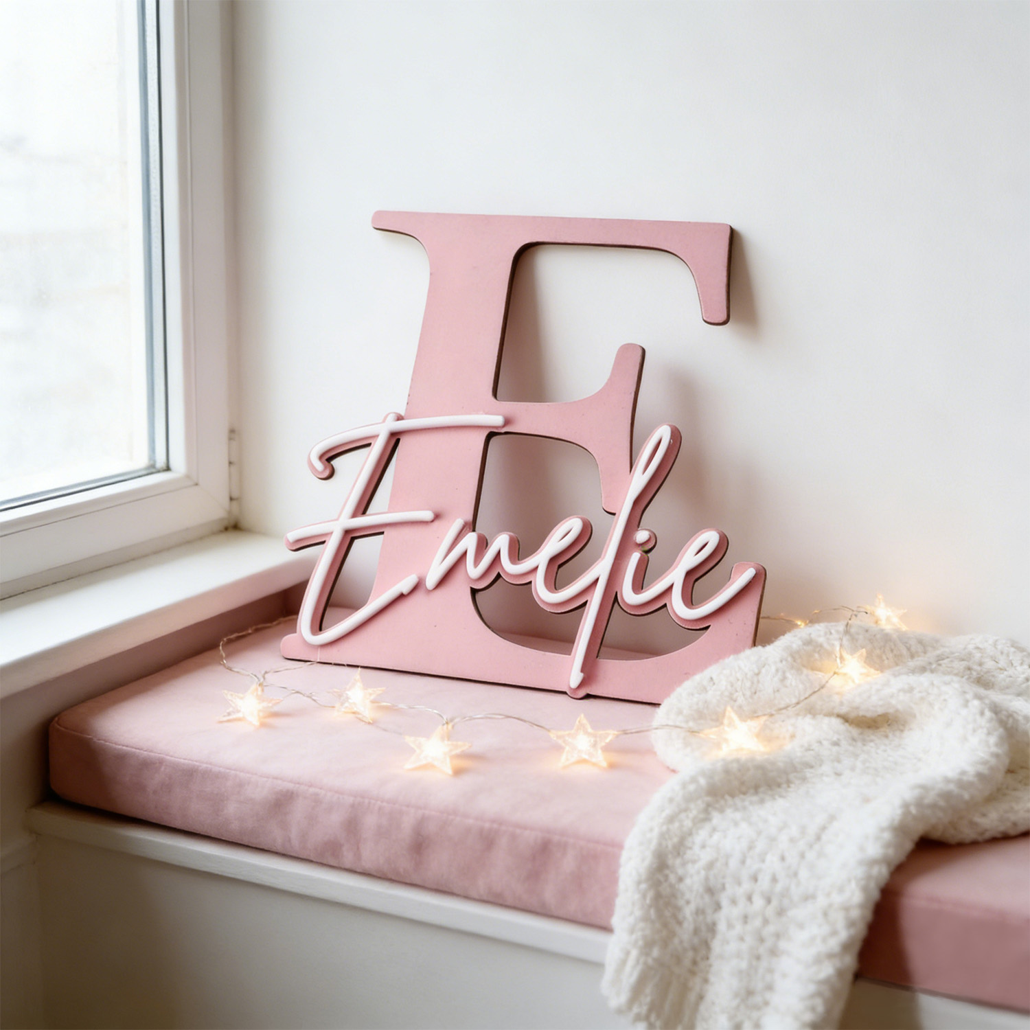 1pc Double-layer Wooden Name D - đánh giá và giá Home Decor For Birthday
