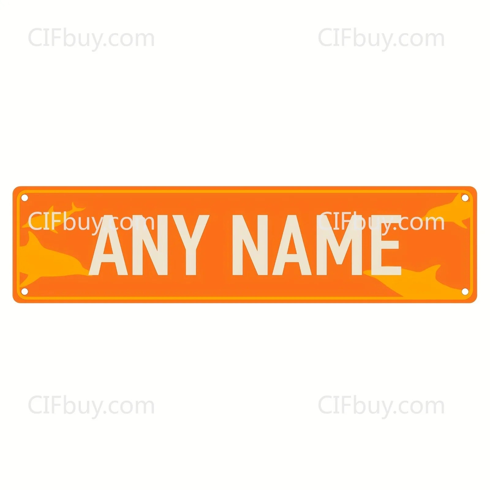 CIFbuy Personalized 2D Metal D - đánh giá và giá Home Decor Logo